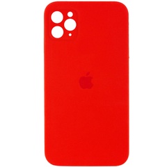 Чохол Silicone Case Square Full Camera Protective (AA) для Apple iPhone 11 Pro (5.8 "), Червоний / Red