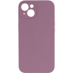 Чехол Silicone Case Full Camera Protective (AA) NO LOGO для Apple iPhone 14 (6.1") Лиловый / Lilac Pride