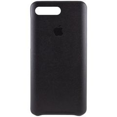 Кожаный чехол AHIMSA PU Leather Case Logo (A) для Apple iPhone 7 plus / 8 plus (5.5") Черный