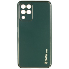 Кожаный чехол Xshield для Samsung Galaxy M33 5G Зеленый / Army Green