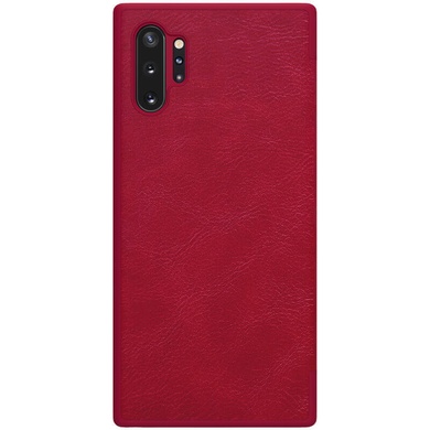 Кожаный чехол книжка G-Case Vintage Business Series для Samsung Galaxy Note 10 Plus Красный