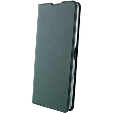 Кожаный чехол книжка GETMAN Elegant (PU) для Samsung Galaxy A15 4G/5G Зеленый
