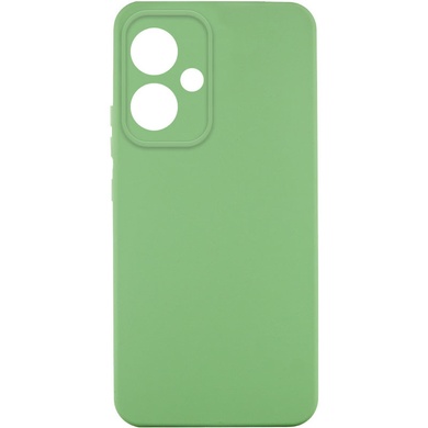 Чохол Silicone Cover Lakshmi Full Camera (AA) для Xiaomi Redmi 13 4G / Poco M6 4G, Зелений / Pistachio