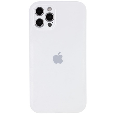 Чехол Silicone Case Full Camera Protective (AA) для Apple iPhone 14 Pro Max (6.7") Белый / White