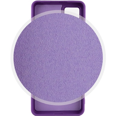 Чохол Silicone Cover Lakshmi Full Camera (A) для Xiaomi Redmi Note 11 Pro 4G/5G / 12 Pro 4G, Фіолетовий / Purple