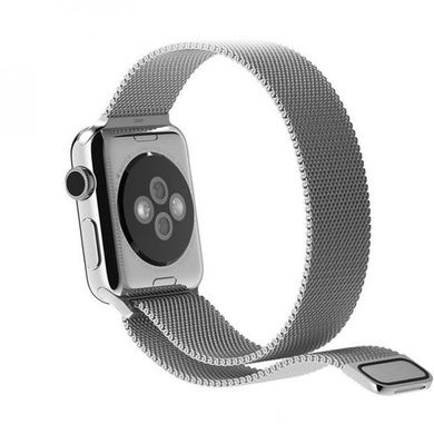Ремінець Milanese Loop Design для Apple watch 38mm/40mm/41mm, Серебряный