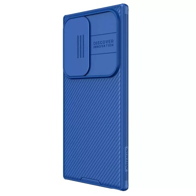 Карбонова накладка Nillkin CamShield Pro для Samsung Galaxy S24 Ultra, Blue