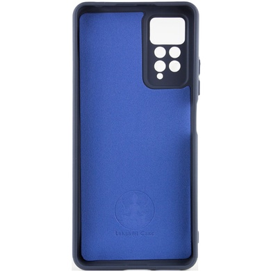 Чохол Silicone Cover Lakshmi Full Camera (AAA) для Xiaomi Redmi Note 11 Pro 4G/5G / 12 Pro 4G, Темно-синій / Midnight blue