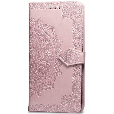 Шкіряний чохол (книжка) Art Case з візитницею для Oppo A54 4G, Рожевий