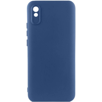 Чехол Silicone Cover Lakshmi Full Camera (A) для Xiaomi Redmi 9A Синий / Navy Blue