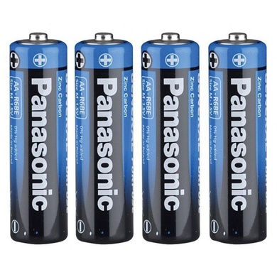 Батарейка AA Panasonic General Purpose Zinc-Carbon (LR-6) (4 шт техника) Упаковка 4 шт
