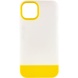 Чехол TPU+PC Bichromatic для Apple iPhone 11 Pro Max (6.5") Matte / Yellow