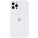 Чехол Silicone Case Full Camera Protective (AA) для Apple iPhone 14 Pro Max (6.7") Белый / White