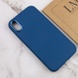 TPU чохол Bonbon Metal Style для Apple iPhone XS Max (6.5"), Синий / Denim Blue