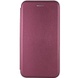 Кожаный чехол (книжка) Classy для Samsung Galaxy A03 Core Бордовый
