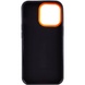 Чохол TPU+PC Bichromatic для Apple iPhone 13 Pro (6.1"), Black / Orange