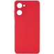 Силіконовий чохол Candy Full Camera для Realme 10 4G, Красный / Camellia