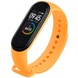 Силиконовый ремешок для Xiaomi Mi Band 3/4 Оранжевый / Bright Orange