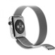 Ремешок Milanese Loop Design для Apple watch 38mm/40mm/41mm Серебряный