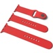 Силиконовый ремешок для Apple Watch Sport Band 42 / 44 / 45 (S/M & M/L) 3pcs Красный / Red