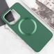 TPU чохол Bonbon Metal Style with MagSafe для Xiaomi Redmi Note 13 Pro+, Зелений / Pine green