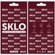 Захисне скло SKLO 3D (full glue) для Xiaomi Redmi 12 / Poco M6 Pro, Чорний