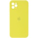 Чохол Silicone Case Square Full Camera Protective (AA) для Apple iPhone 11 Pro (5.8 "), Жовтий / Bright Yellow