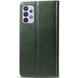 Кожаный чехол книжка GETMAN Gallant (PU) для Samsung Galaxy A32 4G Зеленый
