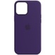 Кожаный чехол Leather Case (AA) with MagSafe для Apple iPhone 14 Plus (6.7") Фиолетовый / Amethys