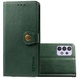 Кожаный чехол книжка GETMAN Gallant (PU) для Samsung Galaxy A32 4G Зеленый