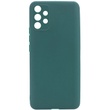 Силіконовий чохол Candy Full Camera для Samsung Galaxy A72 4G / A72 5G, Зелений / Forest green
