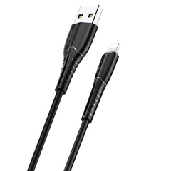 Дата кабель Usams US-SJ364 U35 USB to Lightning 2A (1m) Черный
