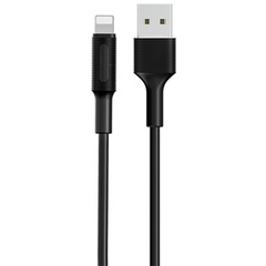 Дата кабель Borofone BX1 EzSync USB to Lightning (1m) Черный