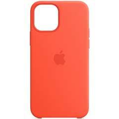 Чехол Silicone Case (AA) для Apple iPhone 12 Pro Max (6.7") Оранжевый / Electric Orange