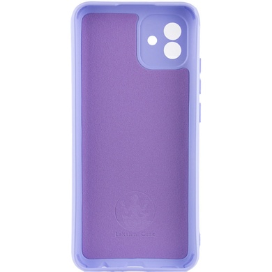 Чохол Silicone Cover Lakshmi Full Camera (A) для Samsung Galaxy A04, Бузковий / Dasheen