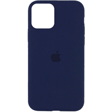 Чохол Silicone Case Full Protective (AA) для Apple iPhone 11 (6.1"), Синий / Deep navy
