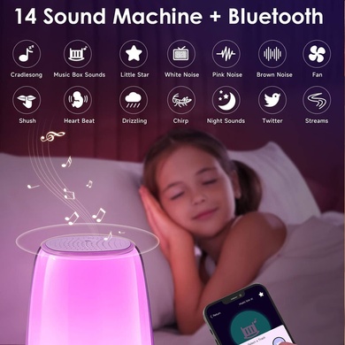 Нічник Kids Dream H03 with Bluetooth and APP 3000 mAh, White