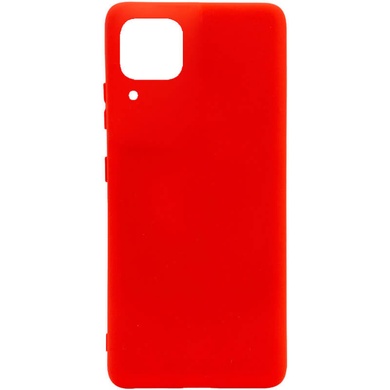 Чехол Silicone Cover Full without Logo (A) для Huawei P40 Lite Красный / Red