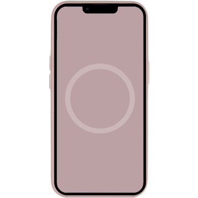 Чохол Silicone case (AAA) full with Magsafe and Animation для Apple iPhone 13 Pro (6.1"), Розовый / Chalk Pink