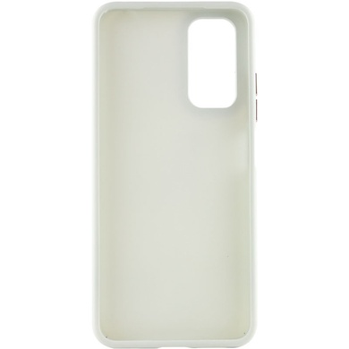 TPU чохол Bonbon Metal Style для Samsung Galaxy A52 4G / A52 5G / A52s, Білий / White