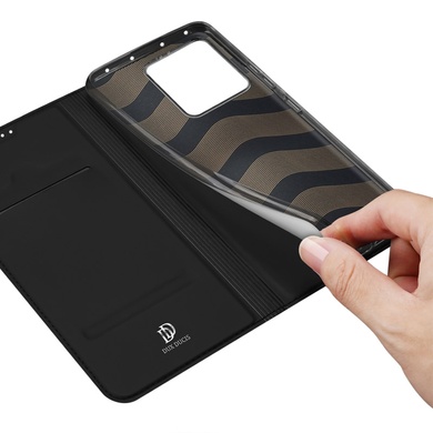 Чехол-книжка Dux Ducis с карманом для визиток для Xiaomi 13 Черный