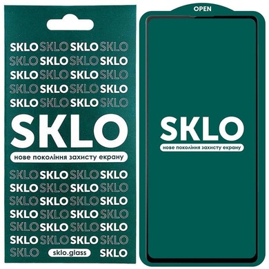Захисне скло SKLO 5D для Samsung Galaxy S21 FE, Чорний