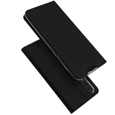 Чехол-книжка Dux Ducis с карманом для визиток для Samsung Galaxy A70 (A705F) Черный