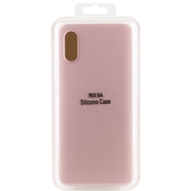 Чохол Silicone Cover Lakshmi (AA) для Xiaomi Redmi 9A, Рожевий / Pink Sand