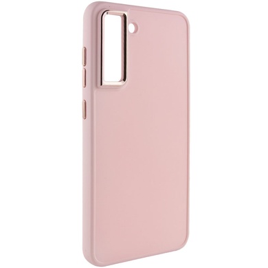 TPU чохол Bonbon Metal Style для Samsung Galaxy S24, Рожевий / Light pink