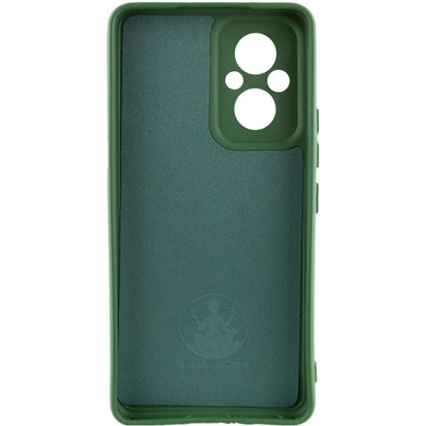 Чохол Silicone Cover Lakshmi Full Camera (A) для Xiaomi Poco M5, Зелений / Dark Green