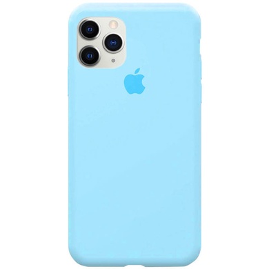 Чохол Silicone Case Full Protective (AA) для Apple iPhone 11 Pro Max (6.5"), Бирюзовый / Marine Green