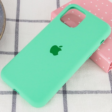 Чохол Silicone Case Full Protective (AA) для Apple iPhone 11 (6.1"), Зелений / Spearmint