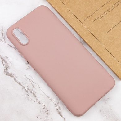 Чохол Silicone Cover Lakshmi (AA) для Xiaomi Redmi 9A, Рожевий / Pink Sand