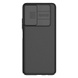 Карбоновая накладка Nillkin Camshield (шторка на камеру) для Xiaomi Redmi Note 11 5G/Poco M4 Pro 5G Черный / Black